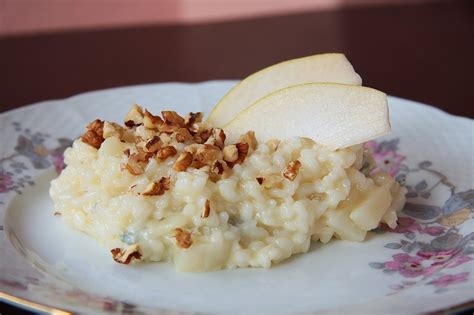 Risotto Al Gorgonzola Pere E Noci