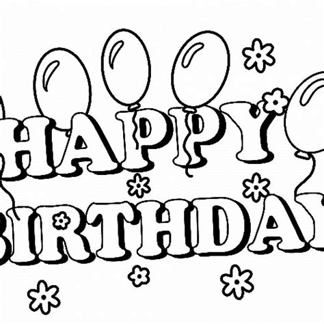 black and white happy birthday clipart free 10 free Cliparts | Download ...