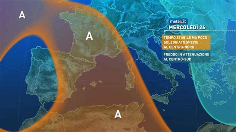 Meteo 26 Gennaio Tempo Stabile Ovunque Insiste La Nebbia Al Nord