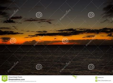 Sunset at Kaanapali Beach stock photo. Image of north - 99882346