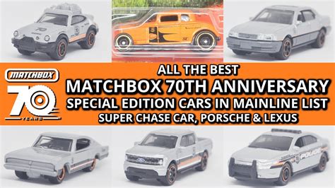 Matchbox 70 Years All The Best Matchbox 70th Anniversary Special