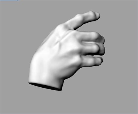 Hand Grasp 3d Turbosquid 1229231