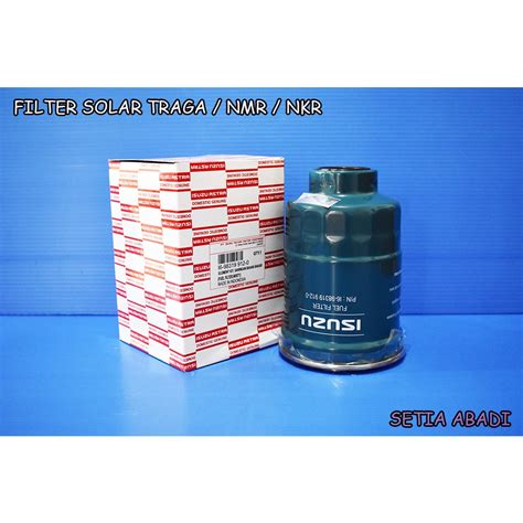 Jual FUEL FILTER FILTER SOLAR TRAGA NMR71 NKR71 ORIGINAL ISUZU