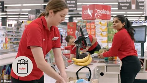 Aldi Coles And Woolworths With Huge Plastic Shield To Protect Its