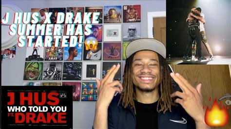 J Hus Who Told You Official Audio Ft Drake Reaction Youtube