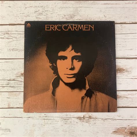 Eric Carmen Self Titled Album 1975 Vintage Vinyl Record LP | Etsy