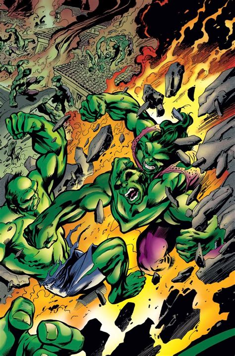 avengers vol   art  alan davis mark farmer tom smith hulk