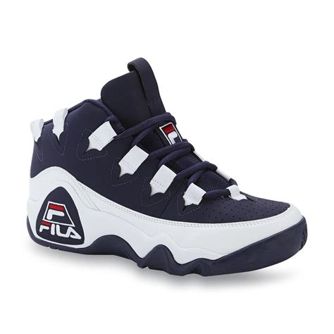 Fila Mens 95 Redwhitenavy High Top Basketball Shoe Shop Your Way