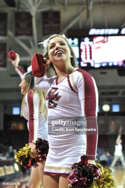 Boston College Cheerleaders Photos and Premium High Res Pictures ...