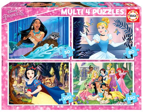 Educa puzzle Disney 50 Księżniczki z bajek Disneya 50 80 100 150 el