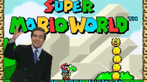 Corrado Presenta Al Pubblico SUPER MARIO WORLD Della Nintendo