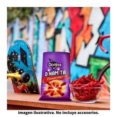 Botana Doritos Dinamita Xtra Flamin Hot 65 G Bodega Aurrera Despensa