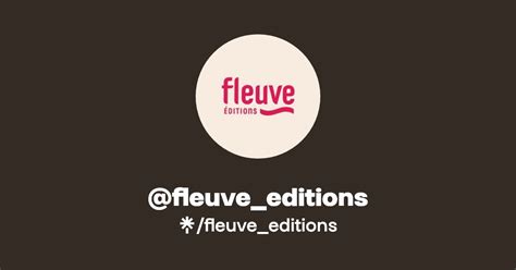 Fleuve Editions Linktree