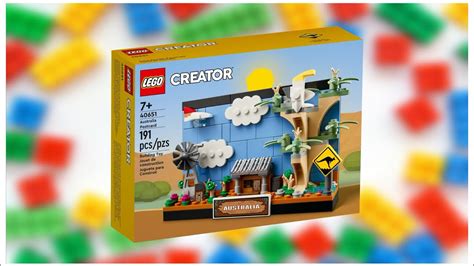 Lego Creator Australia Postcard Speed Build Youtube