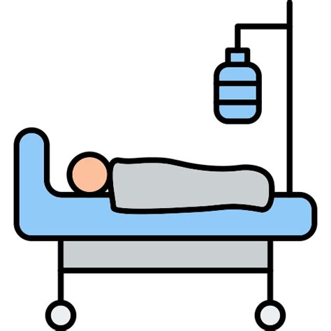 Intensive Care Unit Generic Thin Outline Color Icon