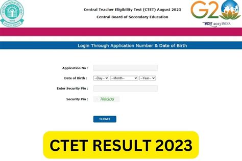 Ctet Result Date Ctet Nic In Cut Off Marks Scorecard Link