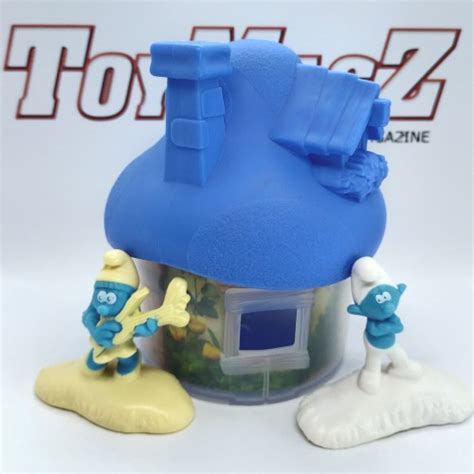 Jual Figure Happy Meal Mcdonald Smurfs The Lost Village Blue Smurf