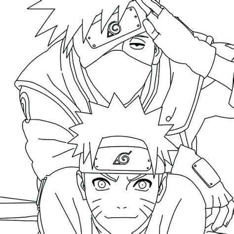 Kakashi Hatake Coloring Pages At Free Printable