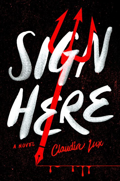 Sign Here by Claudia Lux | Goodreads