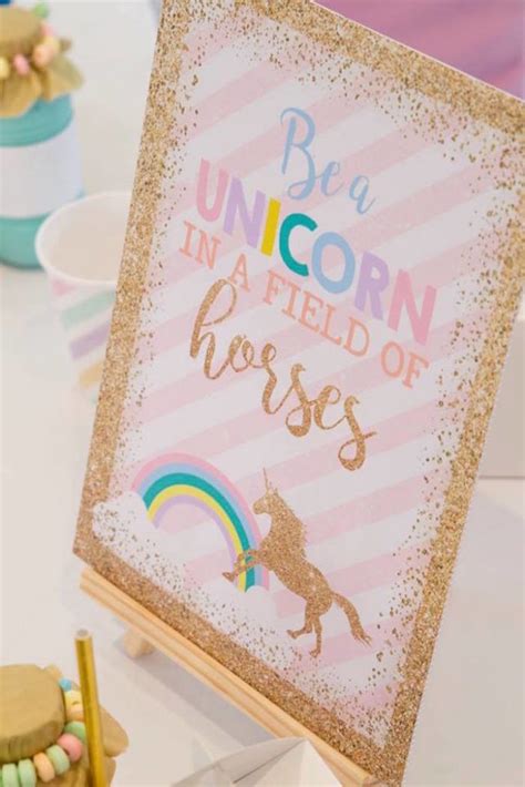 Kara S Party Ideas Pastel Rainbow Unicorn Birthday Party Kara S Party Ideas