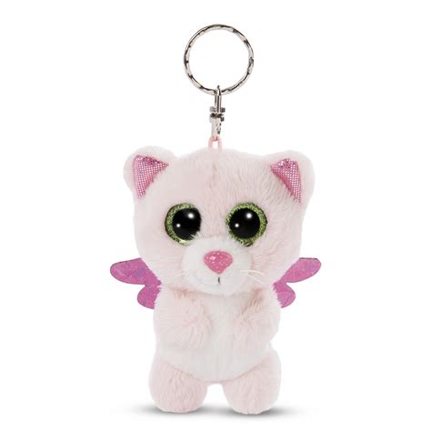 NICI GLUBSCHIS Guardian Angel Cat Keyring Plushpaws Co Uk