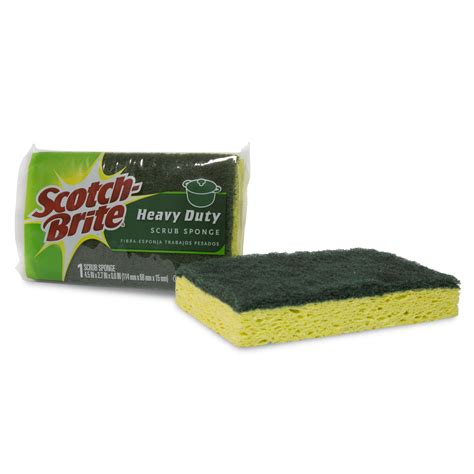 Scotch Brite Heavy Duty Scrub Sponge Pc Mercatco