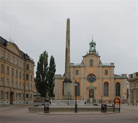 Stockholm The Cathedral Church Of St Nicholas Sankt Nikolai Kyrka