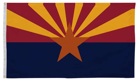 Arizona State Flag 6 X 10 Arizona Flag State Of Arizona Flag