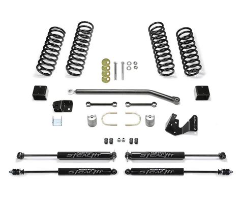 Fabtech 3 Sport Ii Lift Kit With Stealth Shocks For Jeep Wrangler Jku