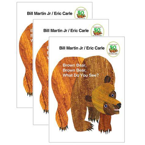 Macmillan Publishers Brown Bear Brown Bear What Do You See Board Book Pack Of 3 Zuma