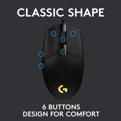 Logitech G102 Lightsync Gaming Mouse