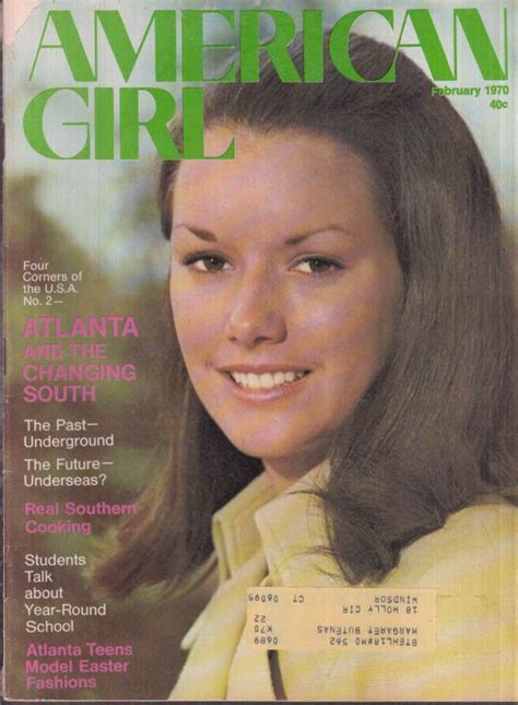 1970 February American Girl American Girl Magazine American Girl Easter Fashion