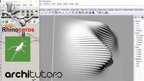 Parametric Extrusions In Rhino Using Grasshopper Architutors Youtube