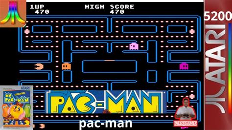 Pac Man Atari Gameplay Jogando Esse Game Youtube