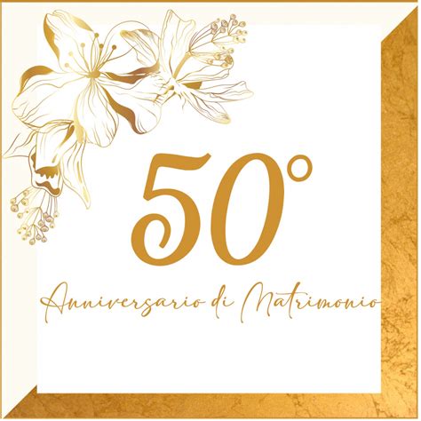 50 Anniversario Di Matrimonio Party Kit Digitale Tempodifesta