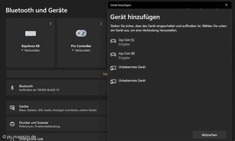 how to connect nintendo switch joycons to pc