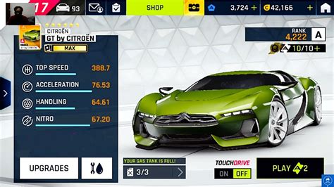 Asphalt 9 Limited Time Event Earth Day Citroen GT By Citroen Car