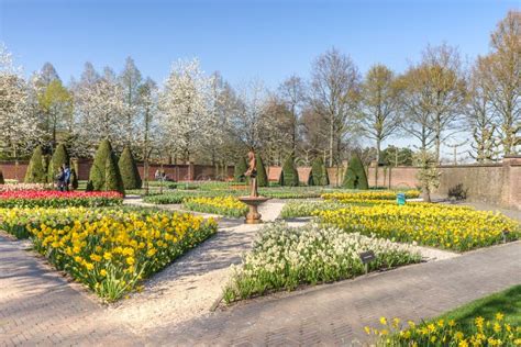 Keukenhof Lisse Niderlandy Kwietnia R Pi Kny Ogr D