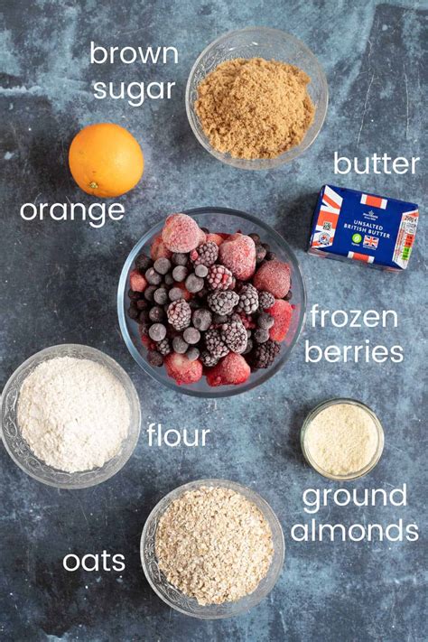 Easy Frozen Berry Crumble Recipe Effortless Foodie