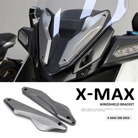 New Motorcycle Windscreen Trim Strip Windshield Bracket Holder Support