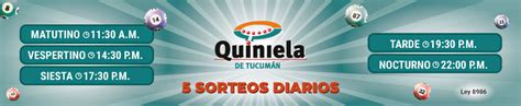 Resultados Oficiales De La Quiniela De Tucum N Caja Popular De