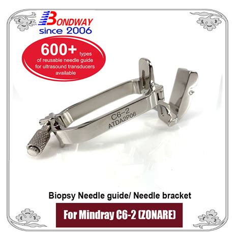 Mindray Zonare Ultrasound Probe C Reusable Biopsy Needle Guide