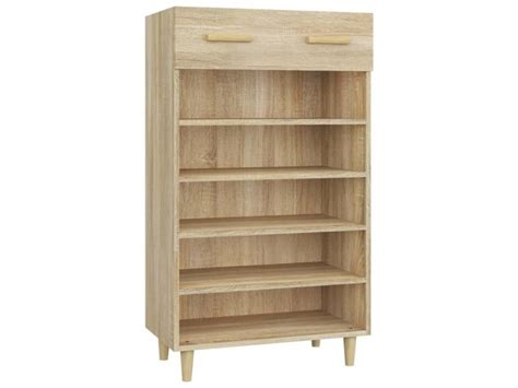 Moderne Armoire Chaussures Ch Ne Sonoma X X Cm Bois D Ing Nierie