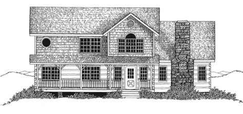 Cedar Ridge Home Plan by Appalachian Log Homes