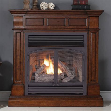 Duluth Forge Dual Fuel Ventless Gas Fireplace 32000 Btu T Stat