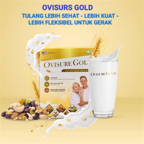 Jual Susu Ovisure Gold Milk Untuk Kesehatan Tulang Dan Sendi Asli