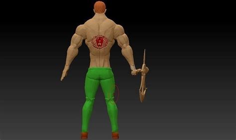 Escanor From Nanatsu No Taizai 3d Model Cgtrader