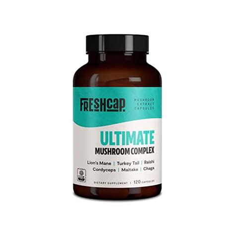 Freshcap Ultimate Mushroom Complex Ayurveda Lions Mane Reishi