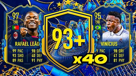 40x 93 Comm Efigs Tots Packs 👀 Fifa 23 Ultimate Team Youtube