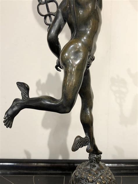 Proantic Mercure En Bronze 19 ème Daprès Jean De Bologne